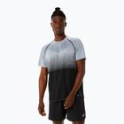 Férfi futópóló ASICS Seamless performance black/carrier grey