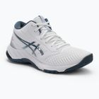 ASICS férfi Netburner Ballistic FF MT 3 fehér/vintage indigó cipők