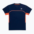 Férfi teniszpóló YONEX 10726 Practice Crew Neck dark navy