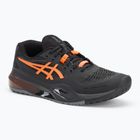 ASICS Gel-Resolution X férfi teniszcipő fekete/ sokkoló narancssárga
