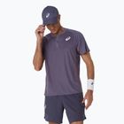Férfi ASICS Match Actibreeze Polo Shirt szürkéslila