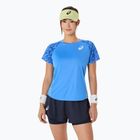Női teniszpóló ASICS Game Top blue coast ASICS Game Top kék part