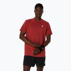 ASICS férfi teniszpóló Court Top égett piros