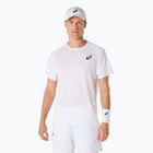 Férfi ASICS Match Actibreeze teniszpóló felső ragyogó fehér