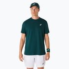 ASICS férfi teniszpóló Court Top saxon zöld