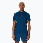 ASICS férfi tenisz póló Padel Court Top mako kék