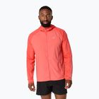 Férfi ASICS Road Packable korallzátony futódzseki