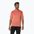 Férfi futópóló ASICS Road Top coral reef/mojave