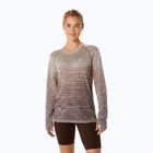 Női hosszú ujjú futófelső ASICS Seamless taupe grey/coffee