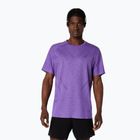 Férfi ASICS Metarun SS Top futópóló edo lila