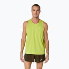 Férfi ASICS Core Singlet futópóló neon lime