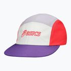 ASICS 5 Panel flash piros/edo lila/sötétlila baseball sapka