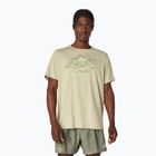 ASICS férfi Fujitrail Logo SS futópóló khaki színben