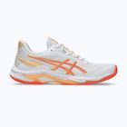 ASICS női röplabdacipő Netburner Ballistic FF 4 fehér/élénk korall