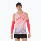 Férfi ASICS Metaspeed Singlet flash piros futópóló