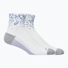 Zokni ASICS Performance Run Quarter brilliant white/lilac hint/bluebell