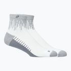 Zokni ASICS Performance Run Quarter brilliant white/silver reflective