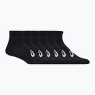 Zokni ASICS Quarter 6 pairs performance black