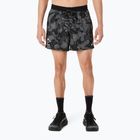 Férfi futó rövidnadrág ASICS Fujitrail All Over Print 5IN performance black/carbon/cream