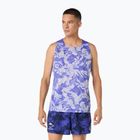Férfi futótrikó ASICS Fujitrail Singlet cobalt burst/cream