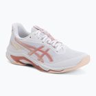 Női röplabdacipő ASICS Netburner Ballistic FF 4 White/Rose Red