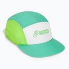 Baseball sapka ASICS Performance Running 5 panel aurora green/cream