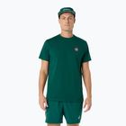 Férfi teniszpóló ASICS Padel Court Graphic jewel green