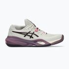 Női teniszcipő ASICS Gel-Resolution X Clay soft oat/dark aubergine