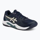 Férfi teniszcipő ASICS Gel-Dedicate 9 Indoor midnight/oatmeal