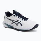 Férfi teniszcipő ASICS Solution Speed FF 4 Clay white/midnight