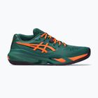 Férfi padelcipő Asics Gel-Resolution X Padel Jewel Green/Energy Orange