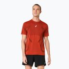 Férfi futó póló ASICS Road Seamless Top singed red