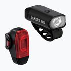 Kerékpárlámpa-készlet Lezyne Mini Drive 400XL / KTV Drive+ Pair black/black