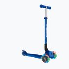 Globber Primo Összecsukható Plus Lights sötétkék gyermek háromkerekű robogó