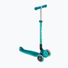 Globber Primo Összecsukható Plus Lights sötét smaragdzöld gyermek háromkerekű roller