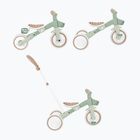 Háromkerekű futóbicikli tolókarral Globber Learning Trike 2w1 Plus Ecologic pistachio