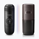 Hordozható kávéfőző Wacaco Pixapresso 120 ml dark burgundy