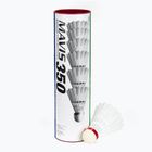 Tollaslabda YONEX Mavis 350 W 6 pack white