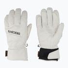 Férfi síkesztyű Descente 5 Finger Leather white