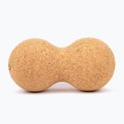 Masszázslabda Myga Duoball brown