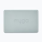 Jógatégla Myga Foam Block 2 pcs. blue