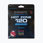 Squash húr Karakal Hot Zone Braided 120 11 m red