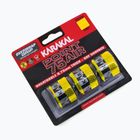 Squashütő markolatszalag Karakal Point 75 Air 3 pack yellow