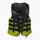Biztonsági mellény O'Neill Superlite 50N ISO Vest cblack/lime/smoke lime