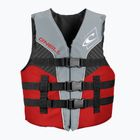 Gyerek biztonsági mellény O'Neill Superlite 50N ISO Vest smoke/graphite/red white