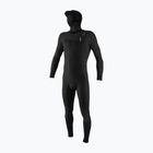 Férfi úszóruha O'Neill Hyperfreak 4/3+ mm Chest Zip with Hood black/black