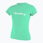 Női úszópóló O'Neill Basic Skins Sun Shirt világos aqua