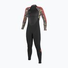 Gyermek úszóhab O'Neill Girls Epic 5/4 Back Zip Full black/twiggy/tea rose