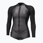 Női neoprén ruha úszáshoz O'Neill Bahia 2/1 mm Front Zip Short Spring glide black/black