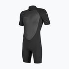 Férfi úszóruha O'Neill Reactor-2 2mm Back Zip SS Spring HJ5 black/black